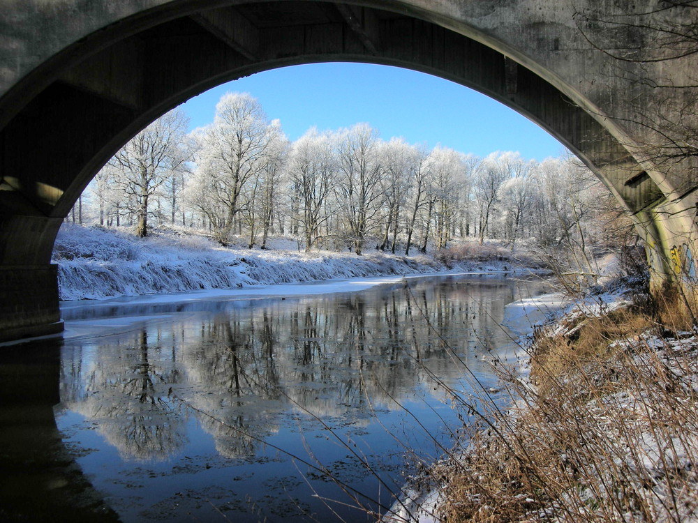 Wintertunnelblick