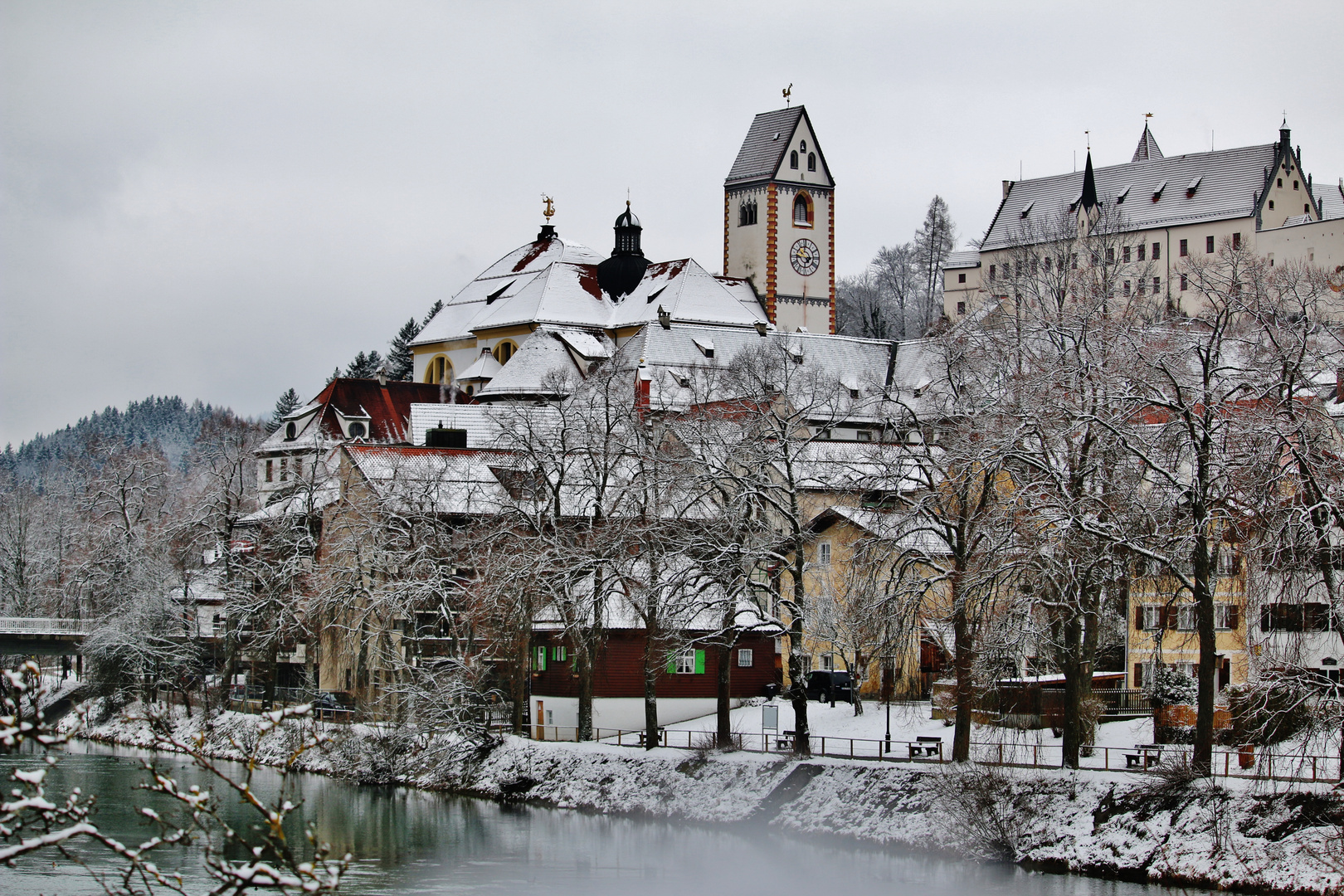 Winterurlaub Bayern/ Tirol/ 6 ( Füssen am Lech )