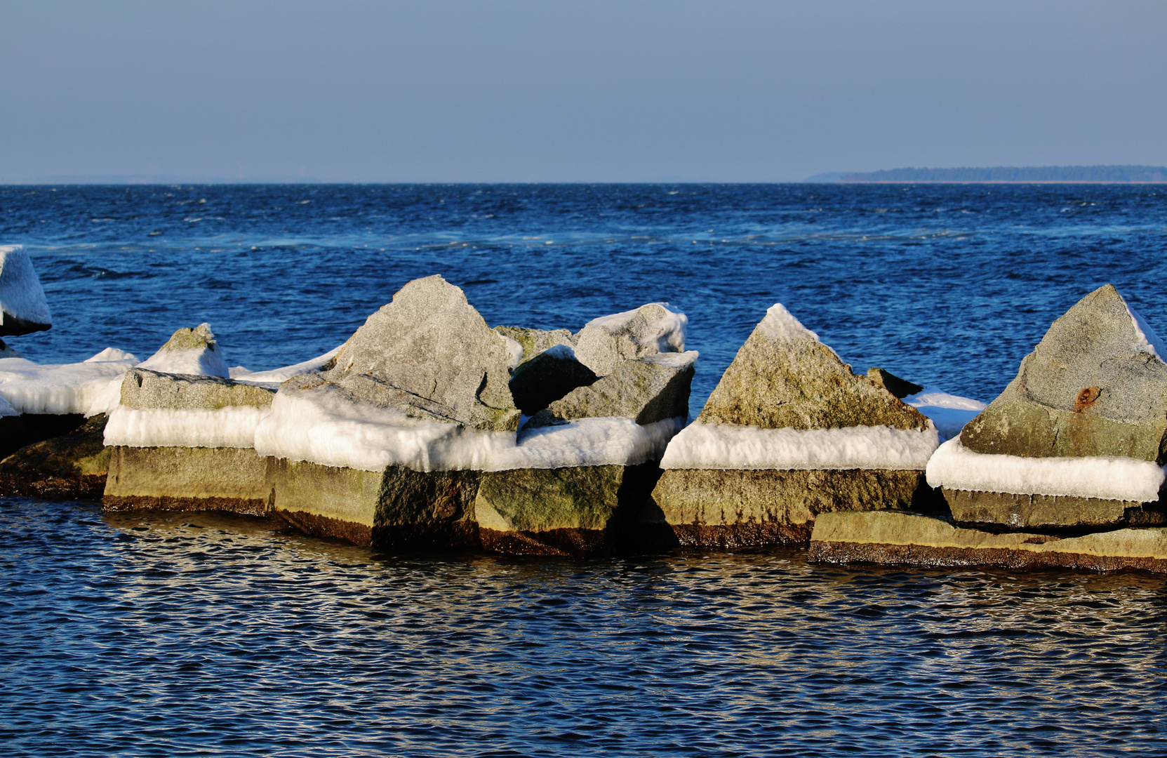 Winterurlaub Rügen 2017/ 17 ( Hochwassermarke )