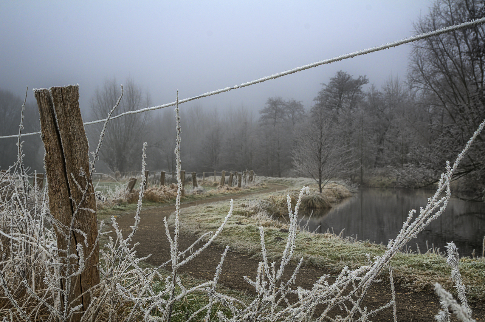 Winterwandern an der Nette