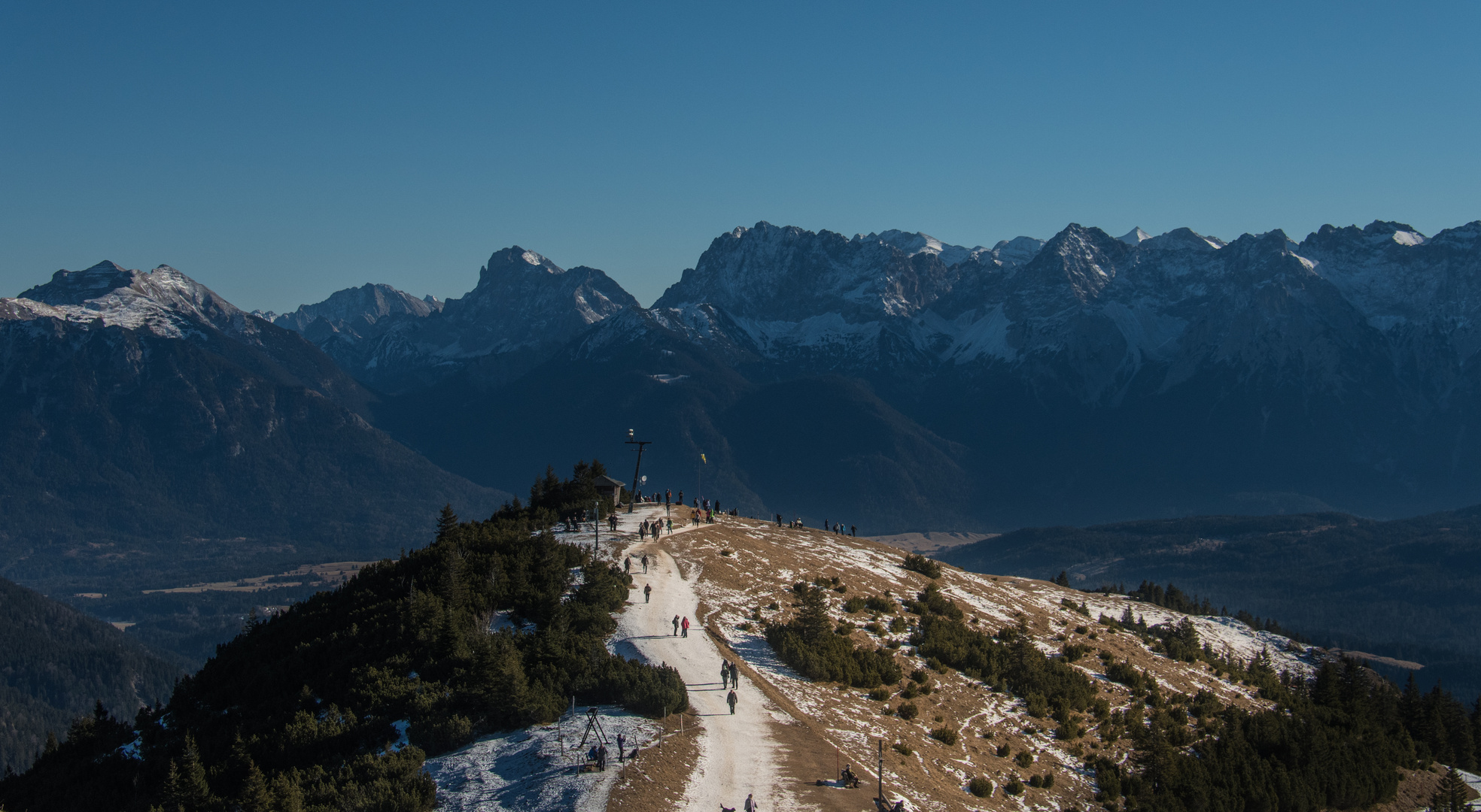 Winterwanderung auf den Wank