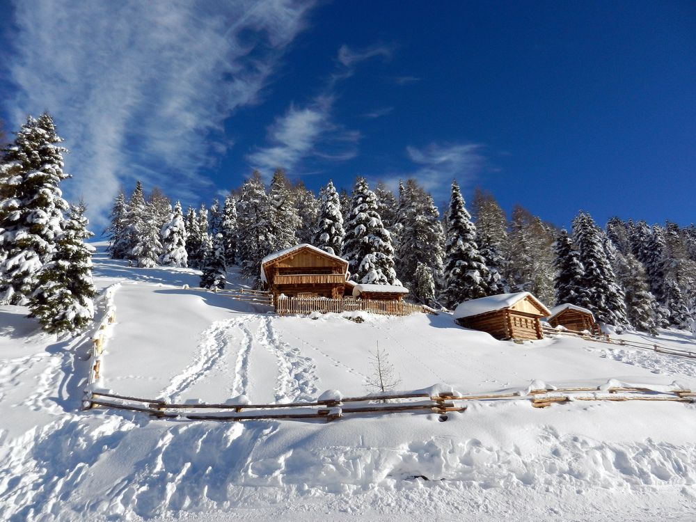 Winterwanderung in Sextner Dolomiten