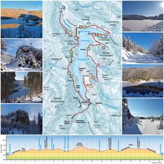 Winterwanderung rund um die Schmalwassertalsperre