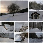 Winterwanderung zur Kapelle in der Augst