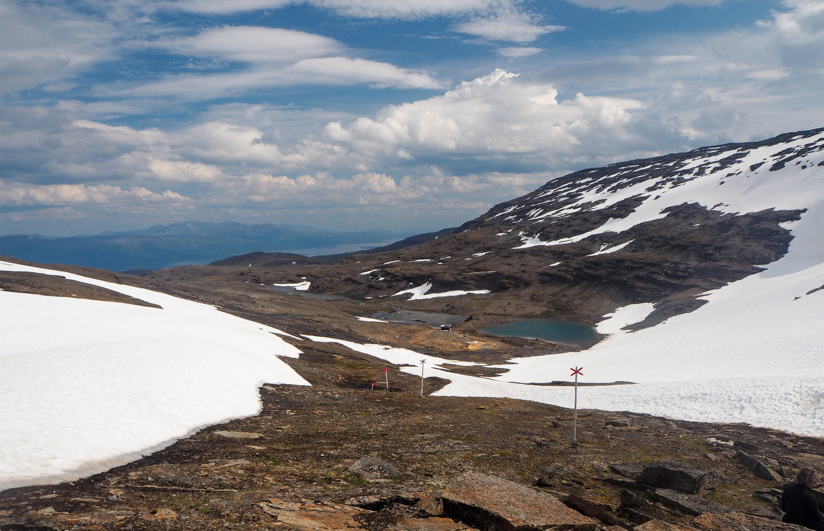 Winterweg im Sommer