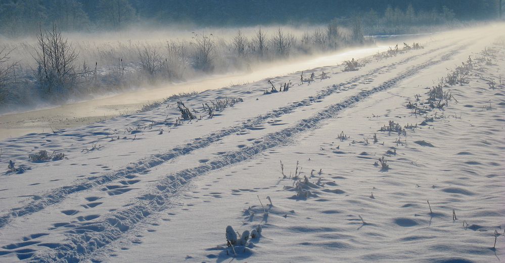 Winterwege by Jürgen A. 