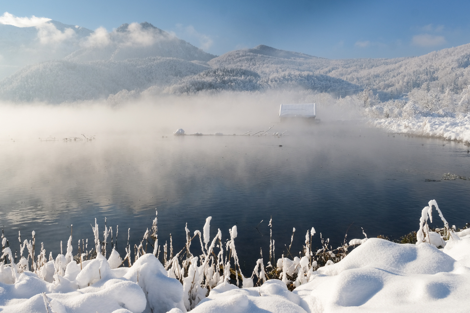 Winterwelt am Kochelsee 