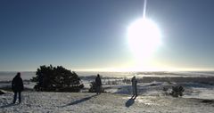 Winterwetter auf Hiddensee...