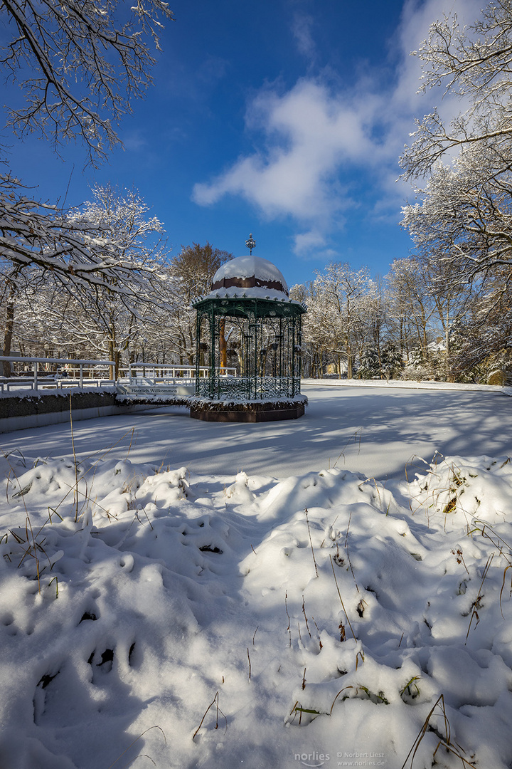 Winterwonderland am Pavillon