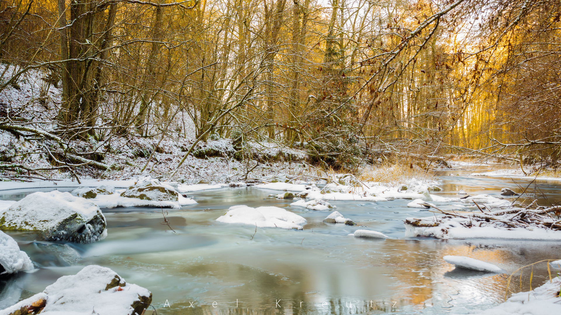 Winterwonderland an der Sieg