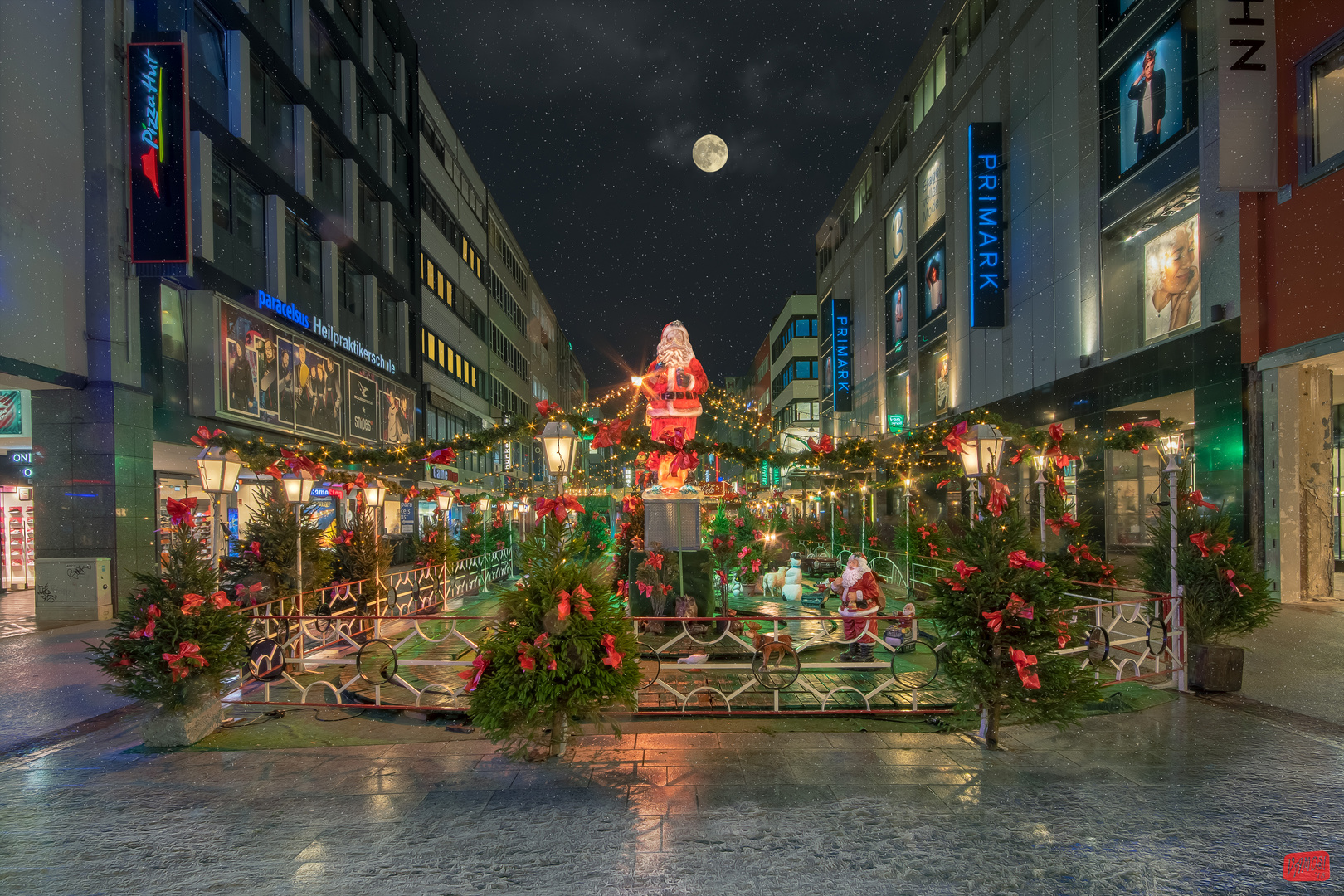 Winterwonderland-Bahnhofstraße