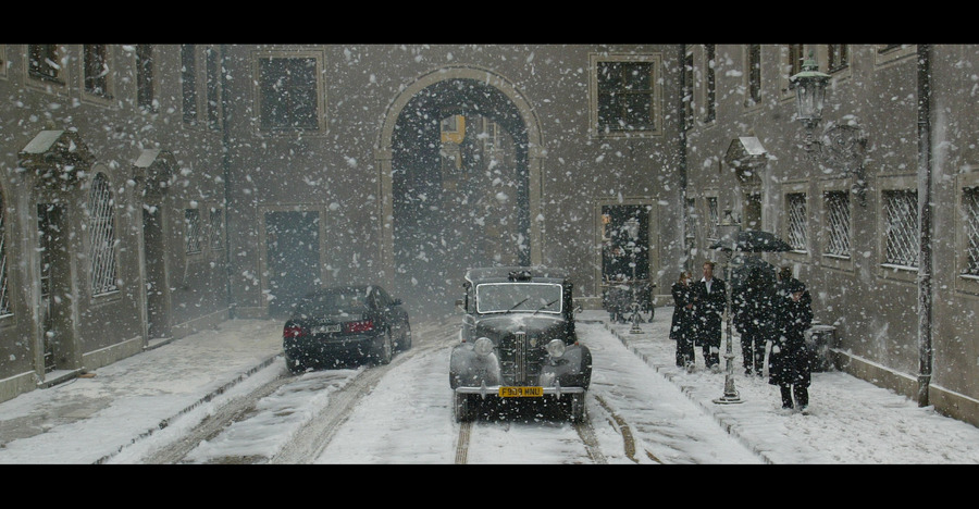 winterwonderland, in a black cab