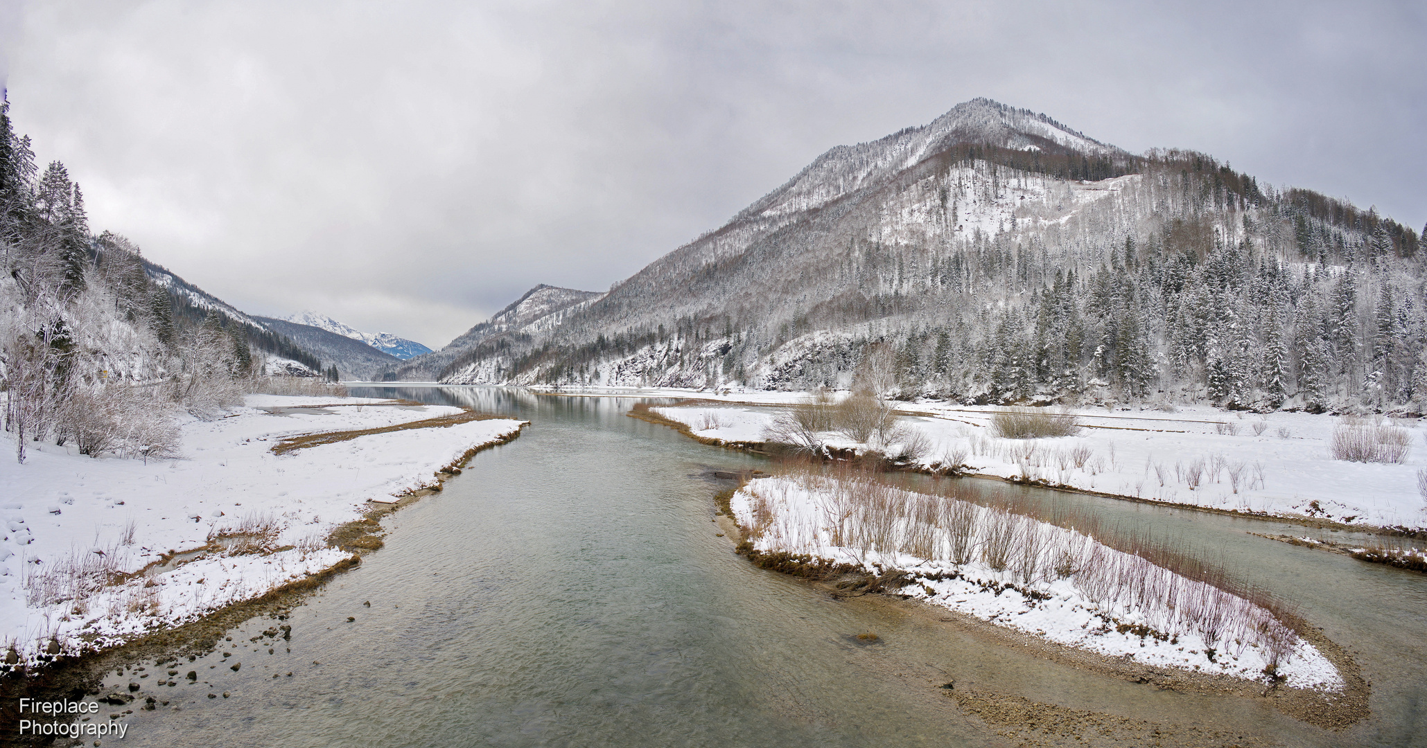 Winterwonderland in Wiestalstausee