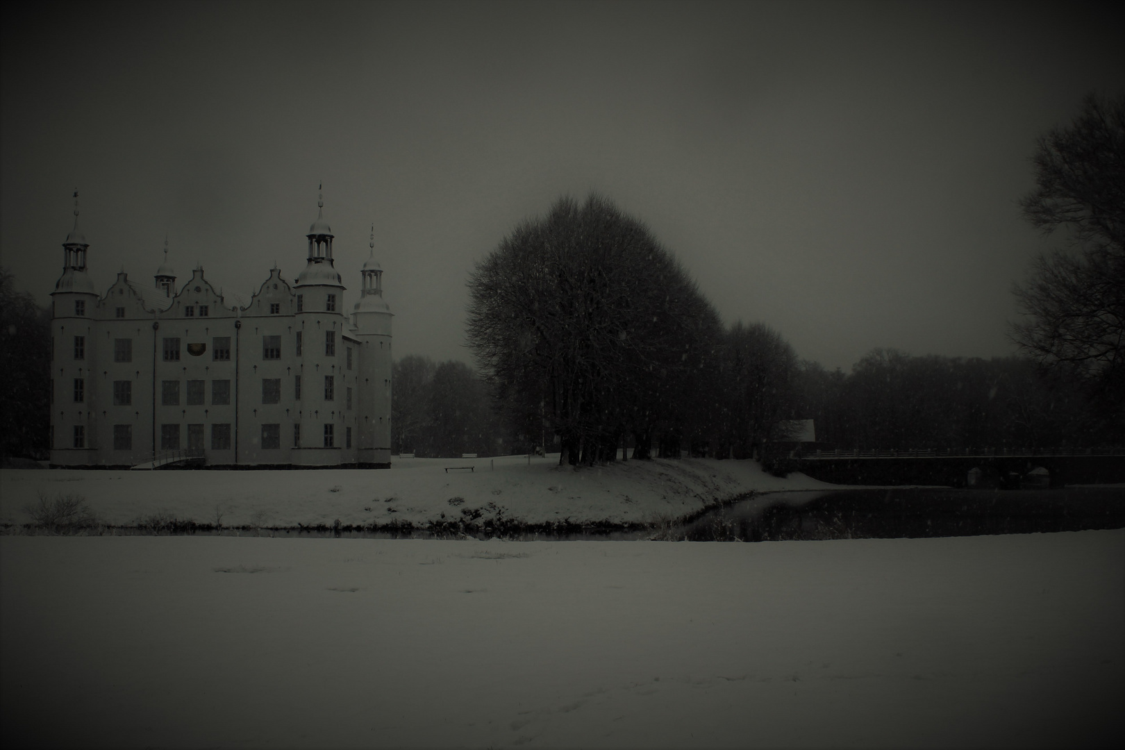 Winterwonderland -  Winterliches Ahrensburger Schloß