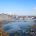 Winterwunderland - Blick auf den Edersee und Waldeck