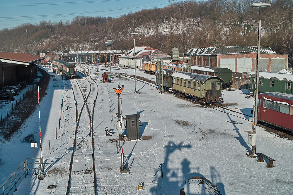 Winterwunderland Eisenbahnmuseum