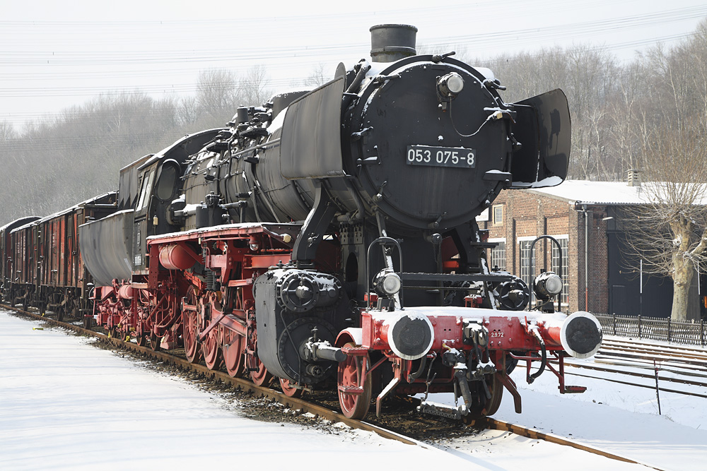 Winterwunderland Eisenbahnmuseum 1