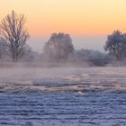 Winterwunderland - frostiges Morgenleuchten