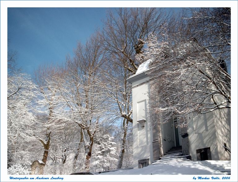 Winterzauber am Aachener Lousberg