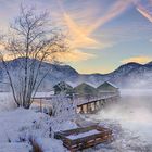 Winterzauber am Kochelsee