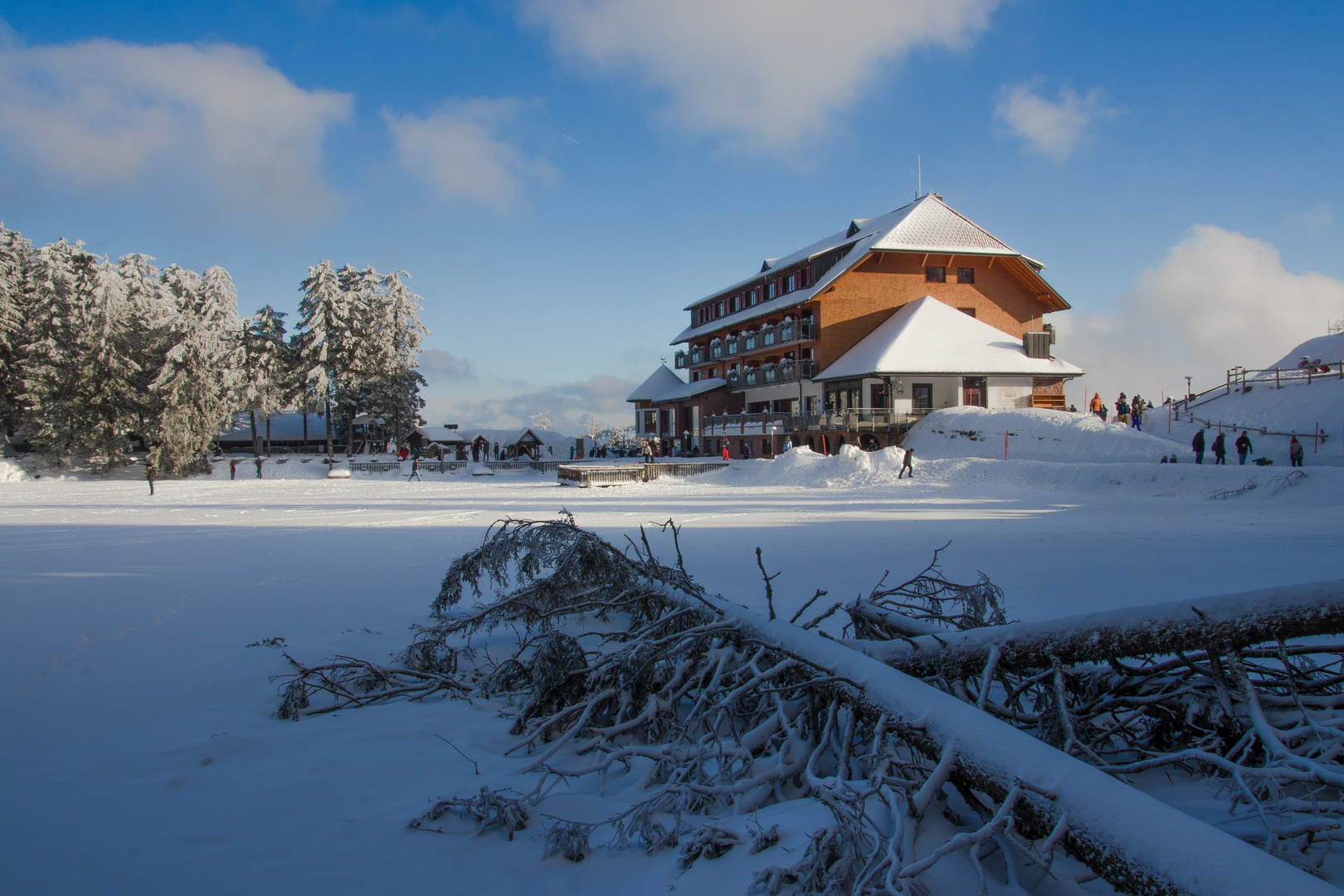 Winterzauber am Mummelsee