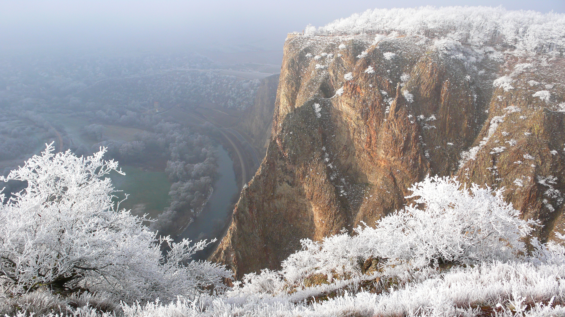 Winterzauber am Rotenfels von Uli Holzhausen