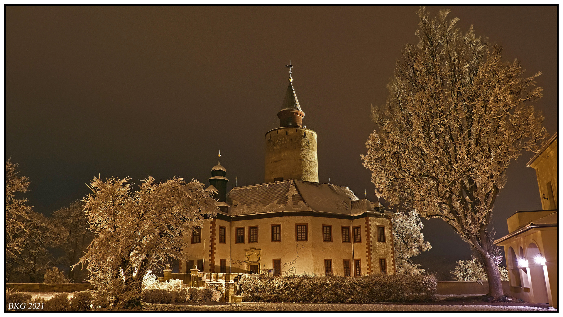 Winterzauber an Burg Posterstein 