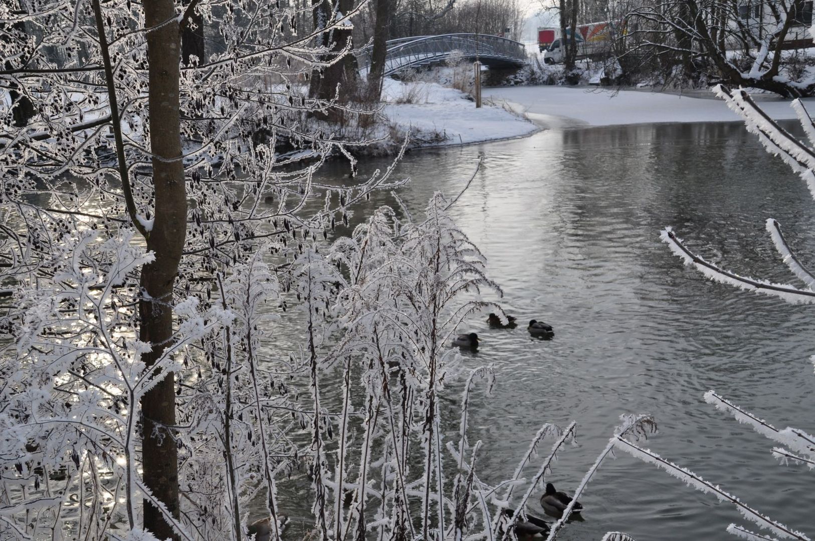 Winterzauber an der Abens