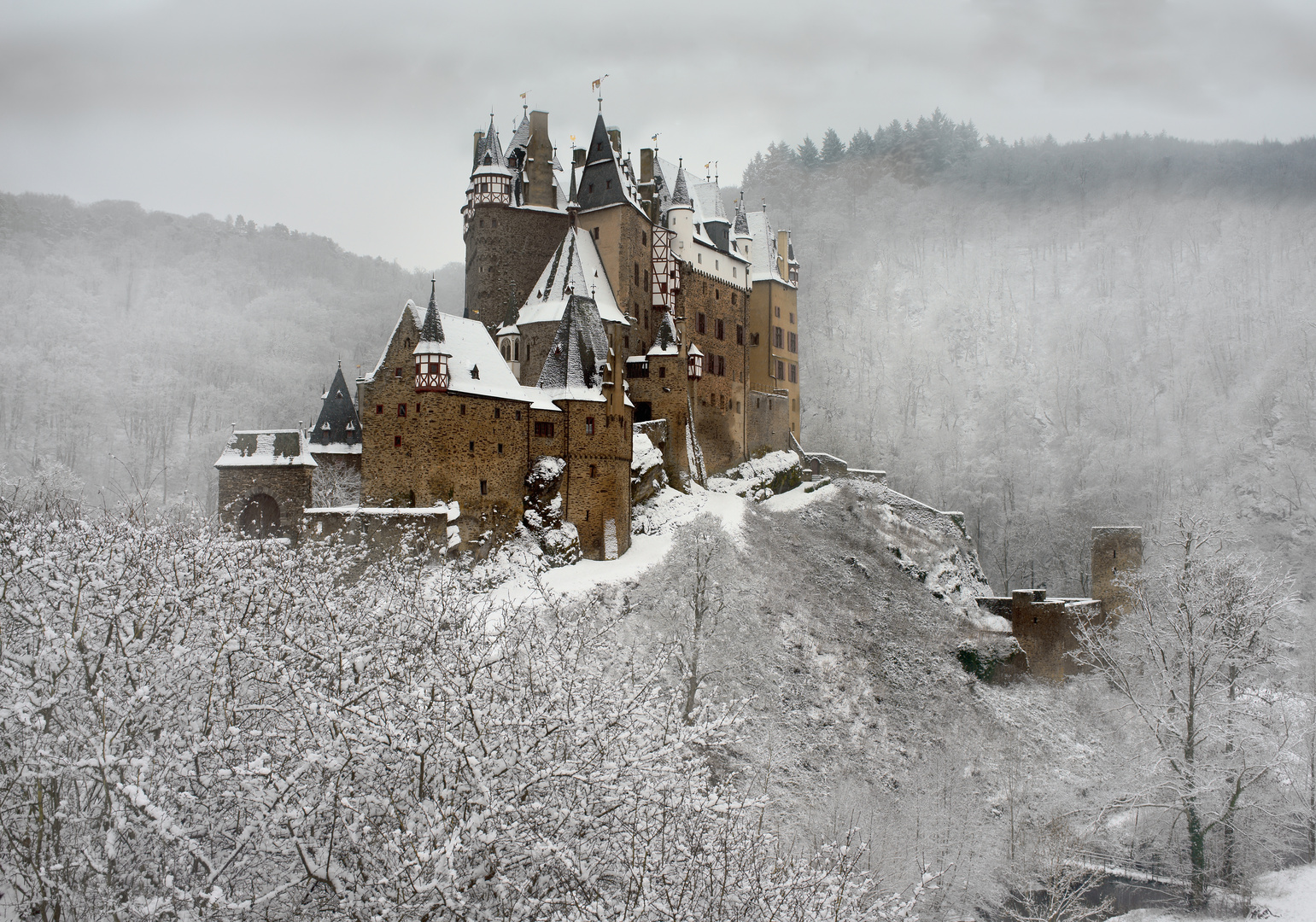 Winterzauber Burg Eltz