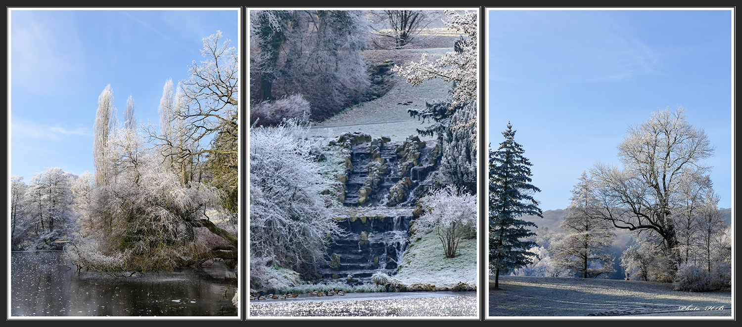 Winterzauber im Bergpark Wilhelmshöhe