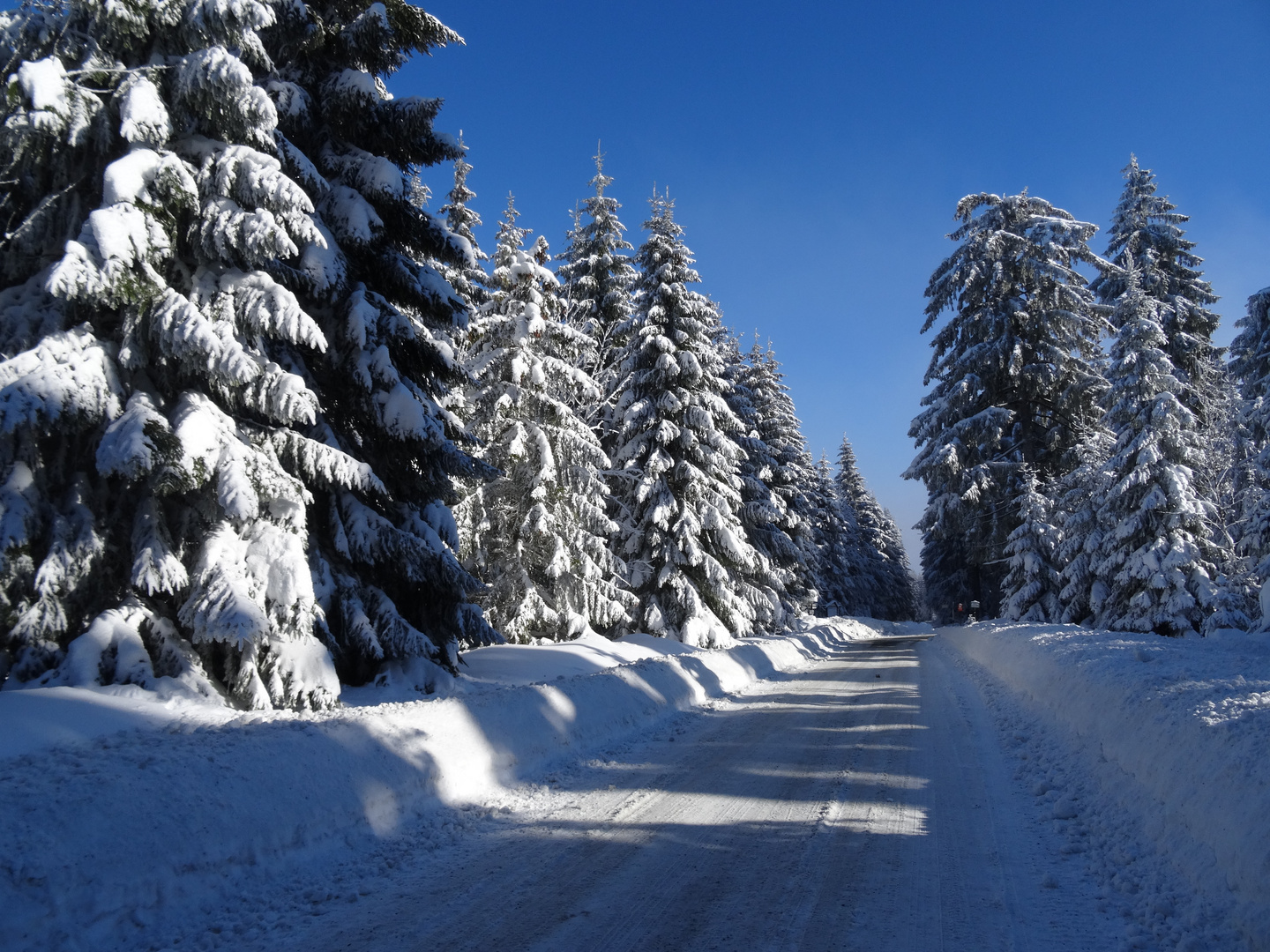 Winterzauber im Erzgebirge