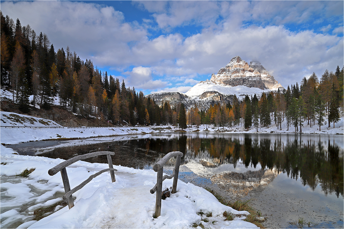 Winterzauber im Herbst