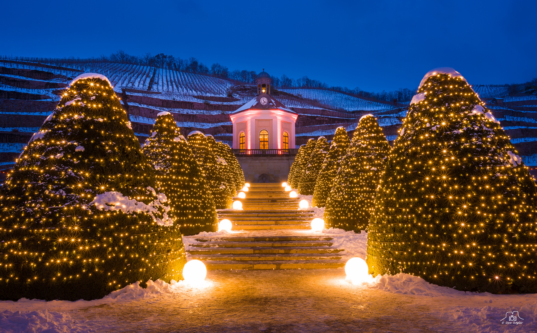 Winterzauber im Schloss Wackerbarth