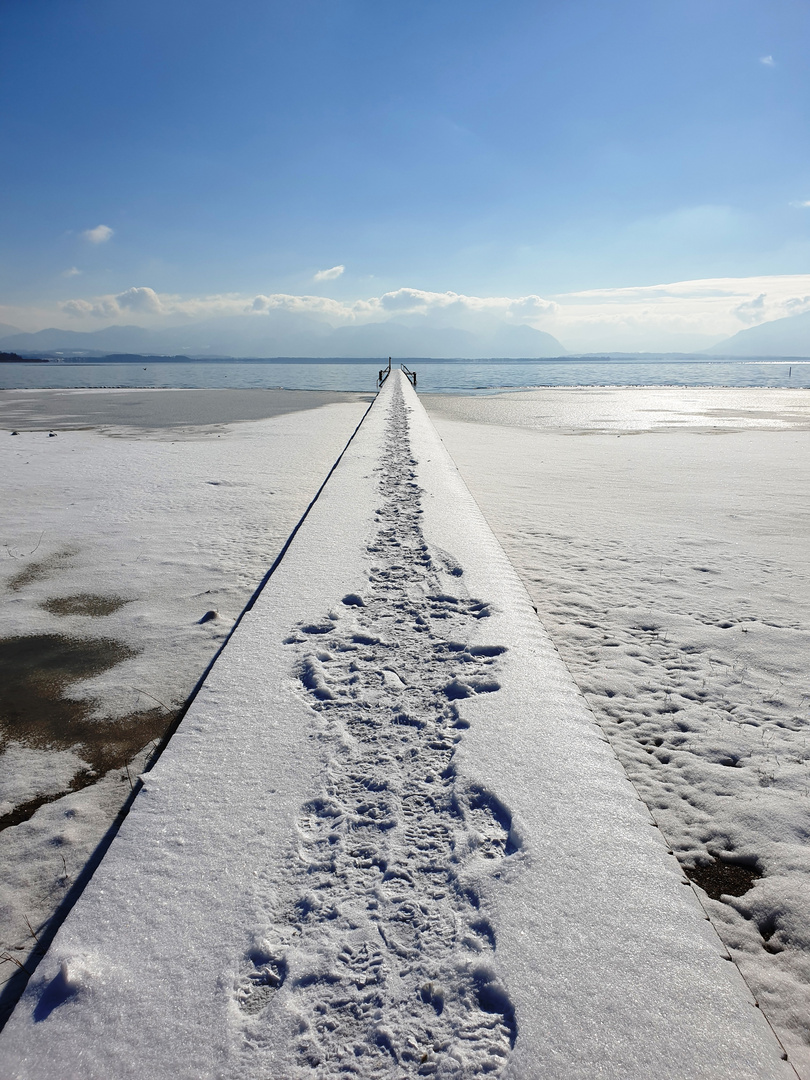 Winterzauber in Gstadt am Chiemsee