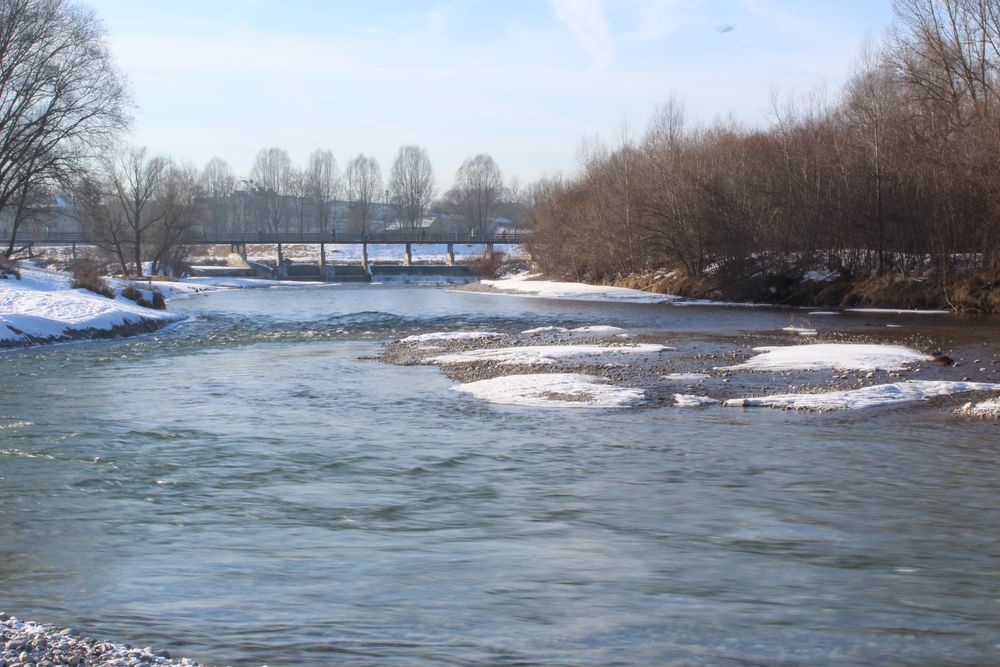 Winterzauber Isar München