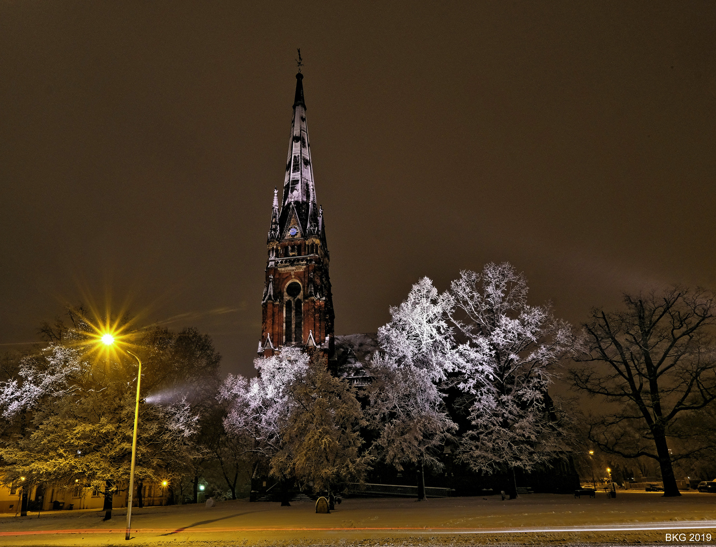 Winterzauber Johanniskirche Gera 