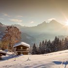 Winterzauber über Berchtesgaden