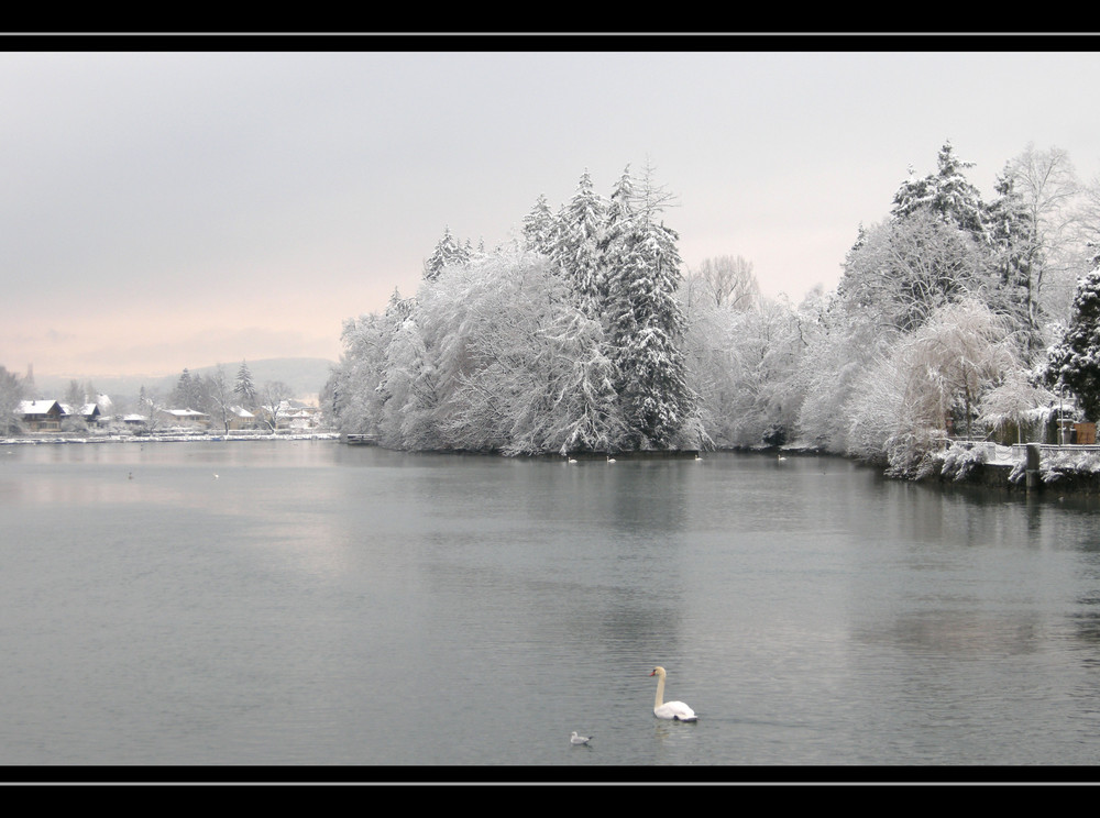 Winterzeit am See