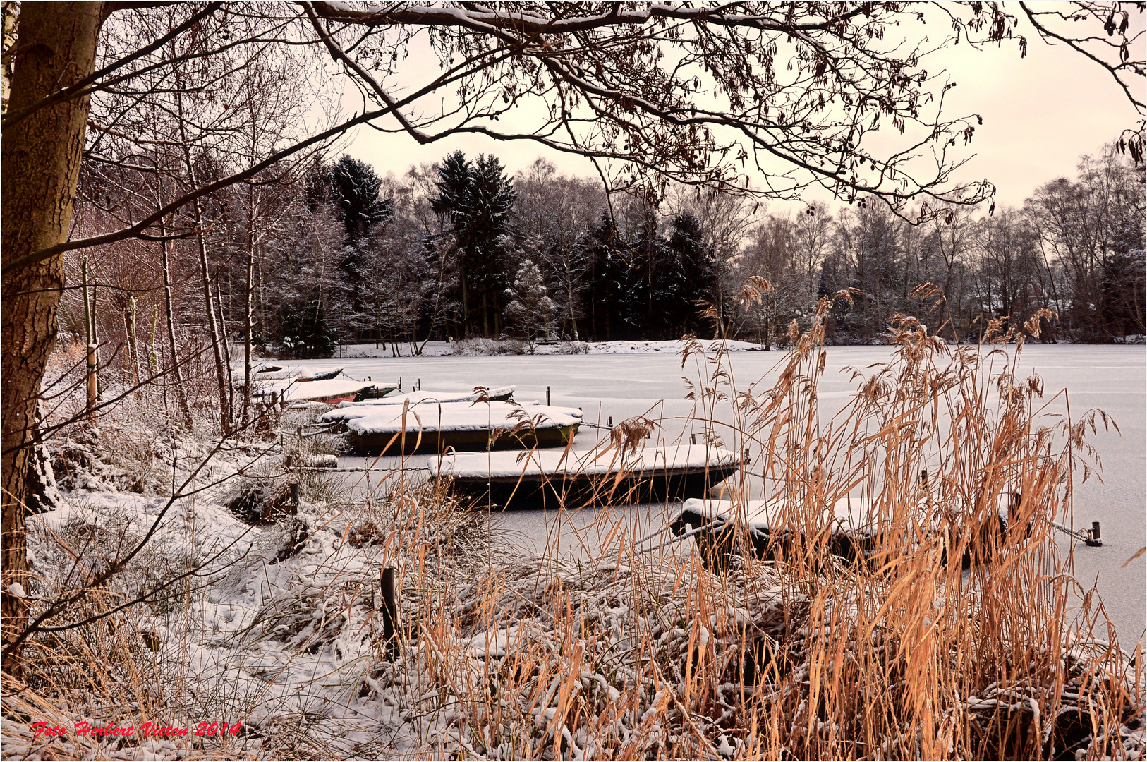 Winterzeit am Venekotensee