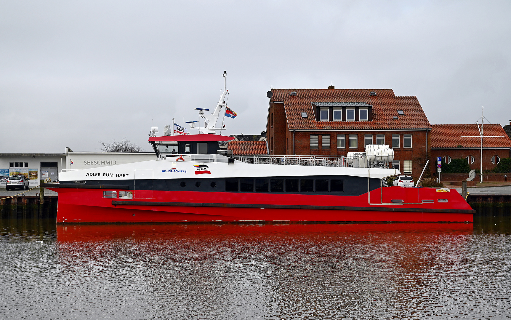 Winterzeit in Husums Außenhafen