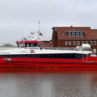 Winterzeit in Husums Außenhafen