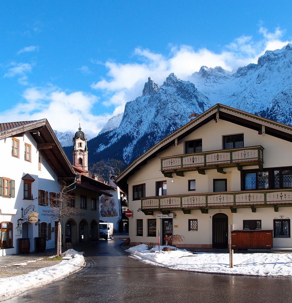 Winterzeit in Mittenwald