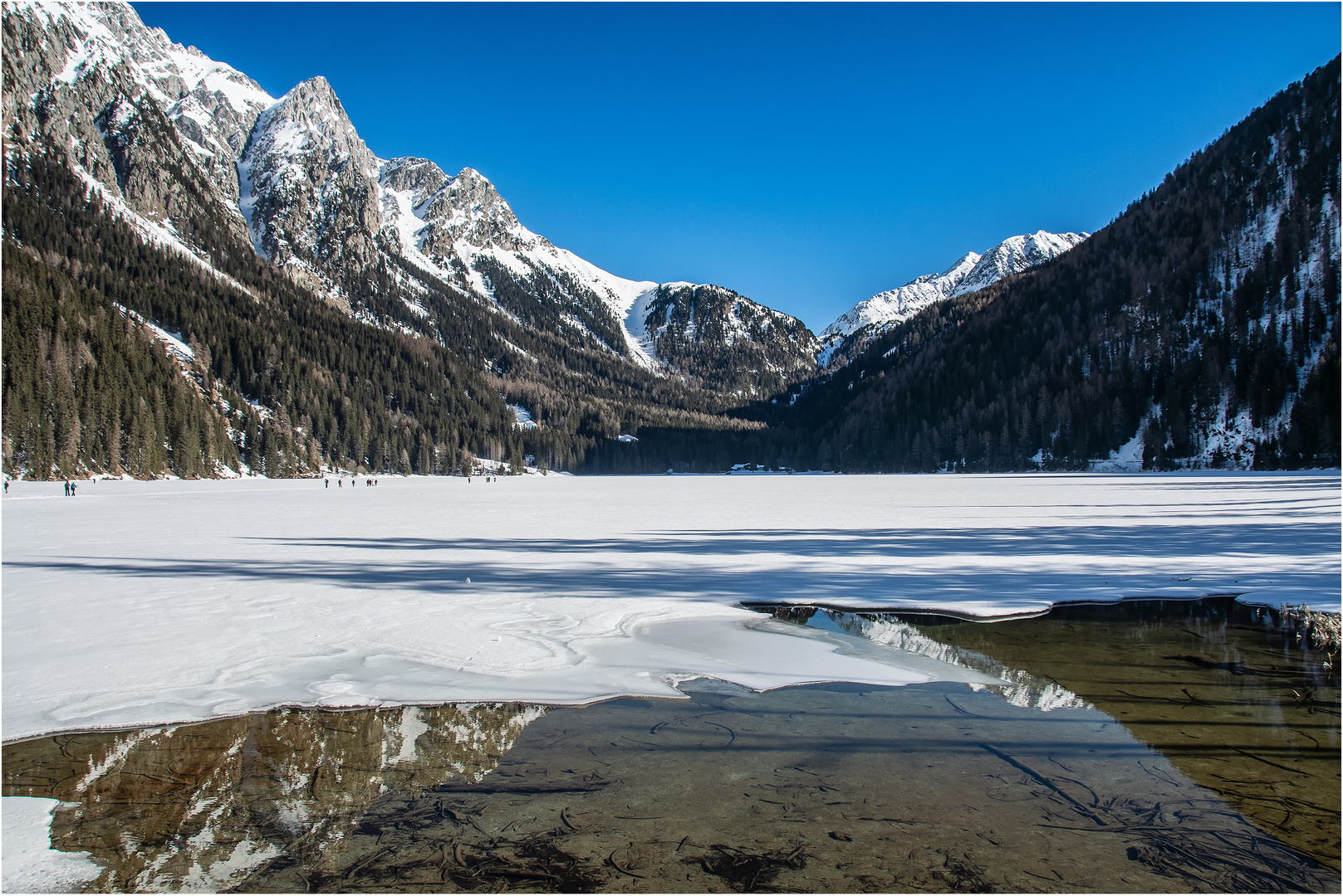 Winterzeit in Süd-Tirol +++ Antholzersee