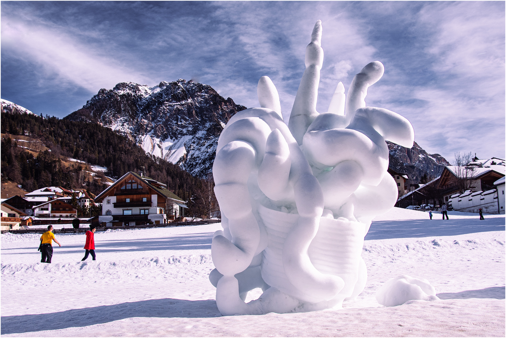 Winterzeit in Süd - Tirol +++ Eiskalte - Kunstwerke