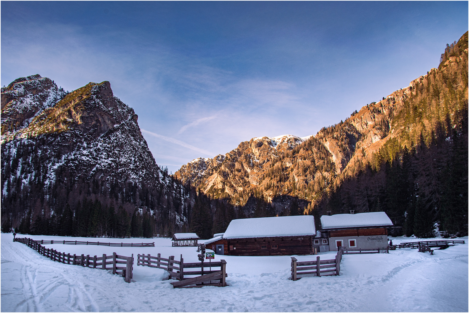 Winterzeit in Süd - Tirol +++ Grünwald Alm