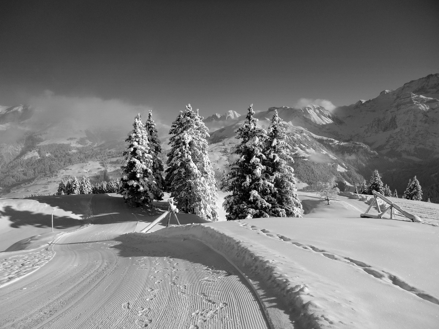 Winterzeit schoene Zeit