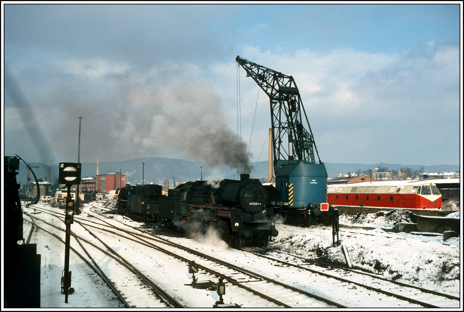 Winterzeit war auch Heizlokzeit