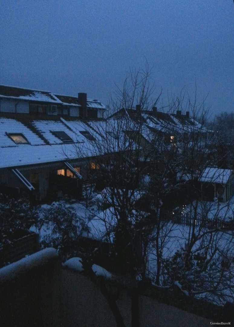 Wintry Blue Hour