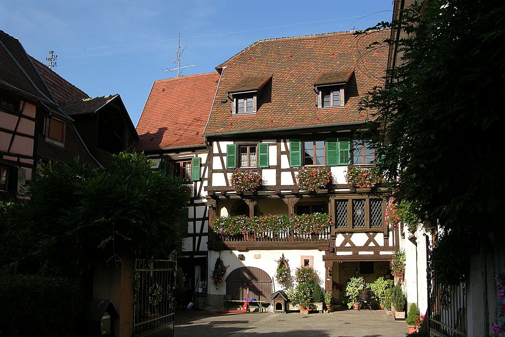 Winzerhof in Eguisheim - Altstadt