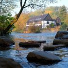 Wipperkotten an der Wupper in Solingen am frühen Morgen